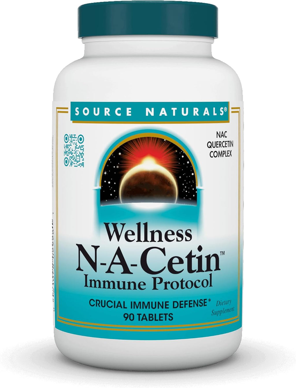 Source Naturals Wellness N-A-Cetin Immune Protocol, 90 Comprimidos