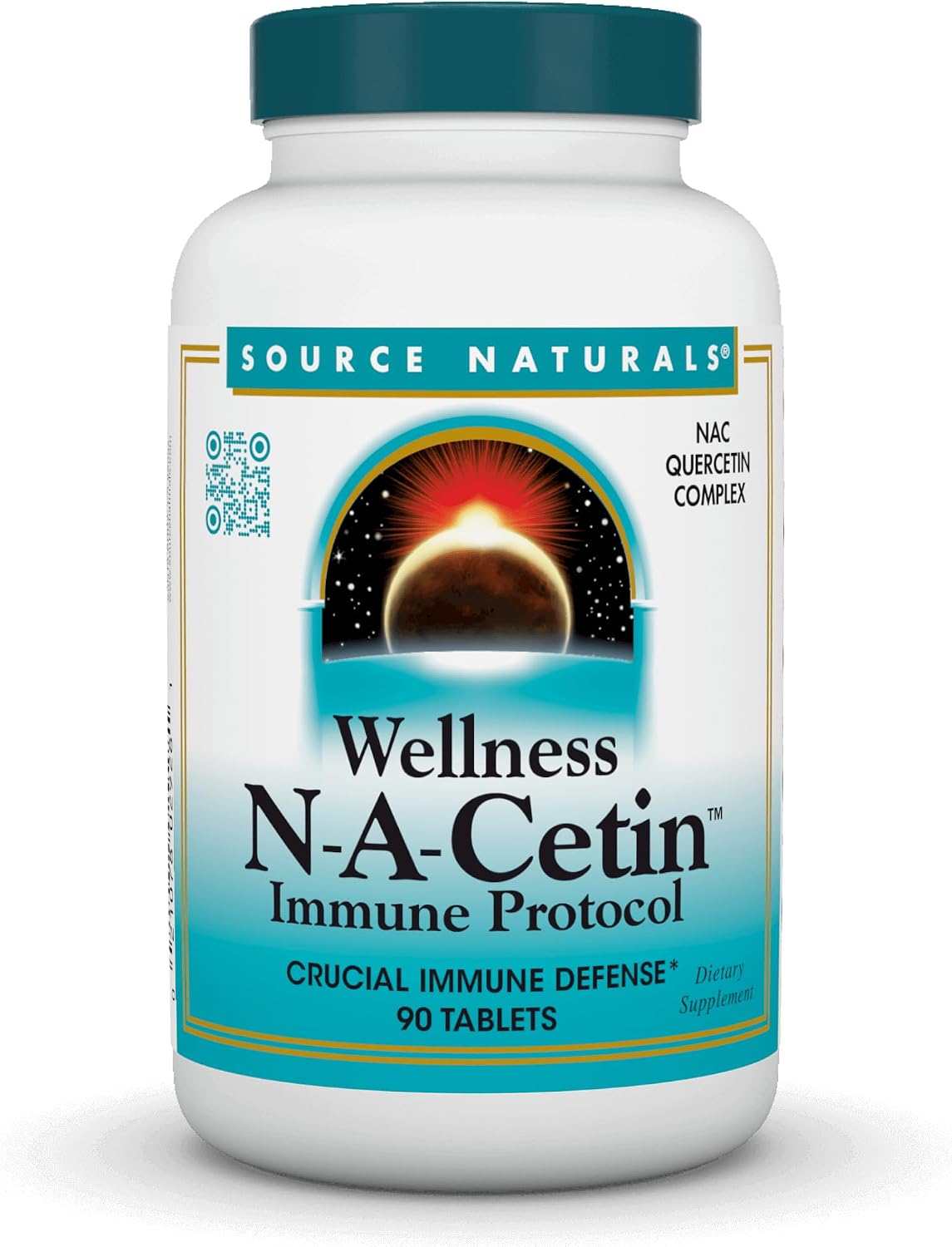 Source Naturals Wellness N-A-Cetin Immune Protocol, 90 Comprimidos