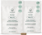 Adapt Naturals Multivitamínico para Mujeres y Hombres, Biodisponible, Fácil Absorción, con Biotina, Niacina, Vitamina A, B, C, D, E, K1, Zinc y Magnesio - Apoyo Inmunitario - 30 Días