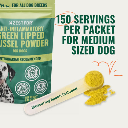 Azestfor Polvo de Mejillón de Labio Verde Antiinflamatorio para Perros – Image 9