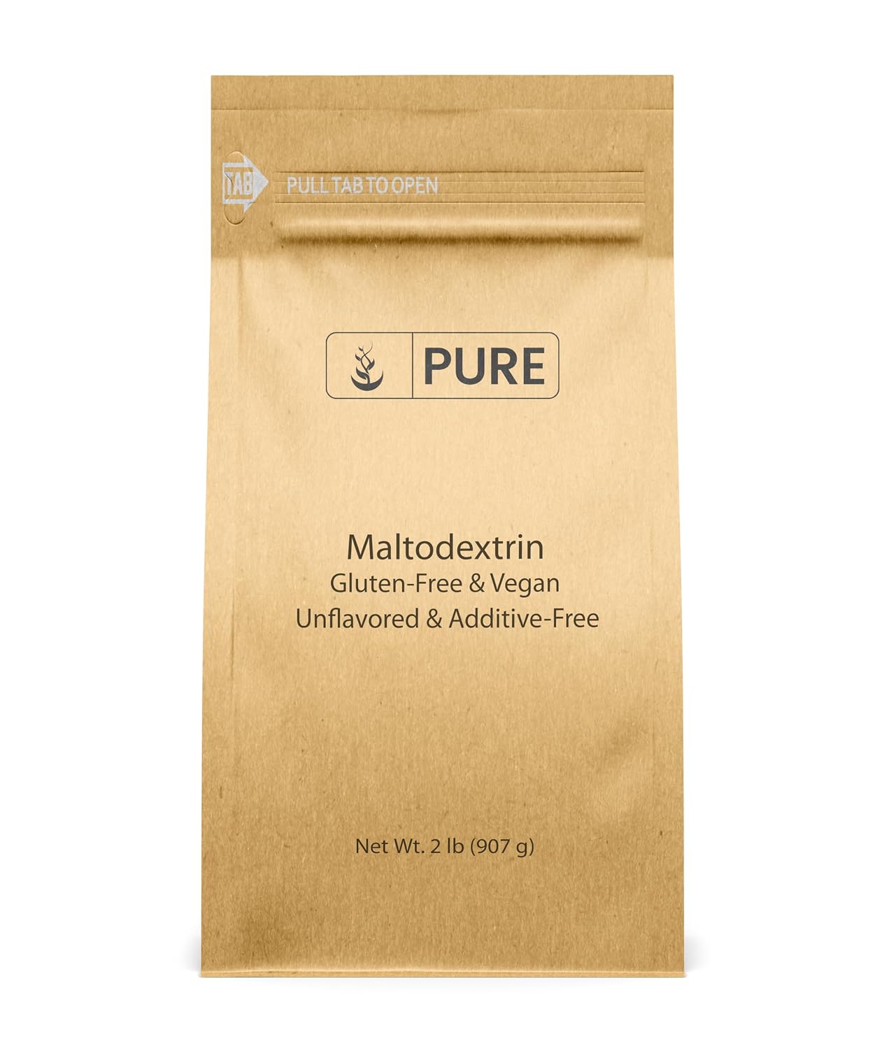 Pure Original Ingredients Maltodextrina (450 g) Aglutinante y Espesante, Sin Sabor, Sin Aditivos