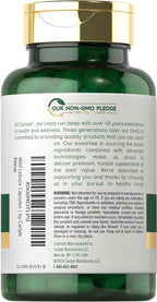 Carlyle Extracto de Lechuga Silvestre | 200 Cápsulas | Suplemento de Hoja Herbácea | Sin OGM y Sin Gluten
