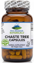 Pure Mountain Botanicals Vitex Sauzgatillo 400mg - 90 Cápsulas Veganas Kosher