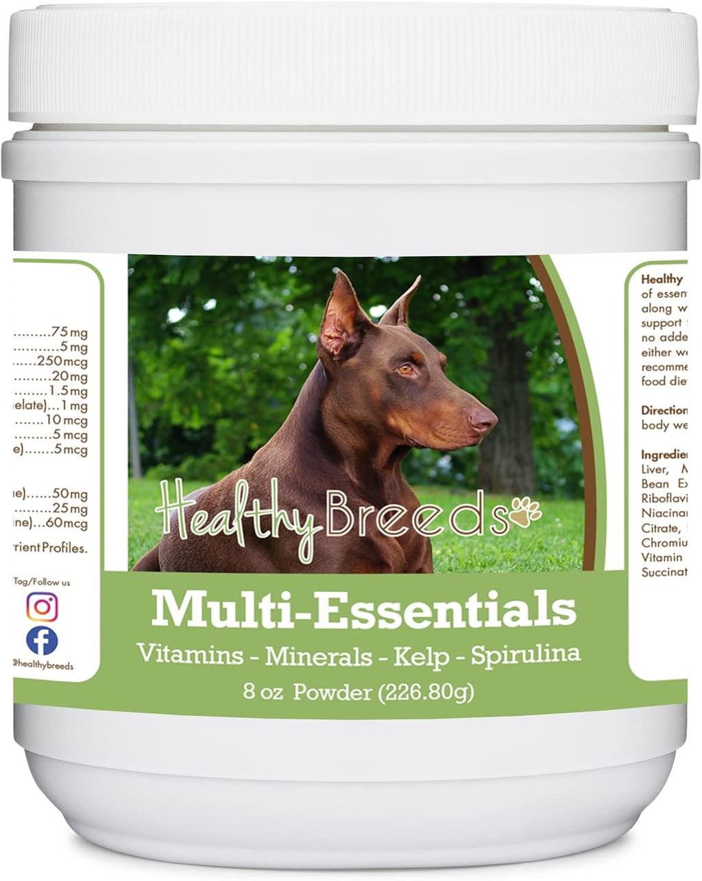 Healthy Breeds Polvo Multi-Esencial para Perros Sealyham Terrier - Suplemento de Vitaminas, Minerales y Antioxidantes - 227 g