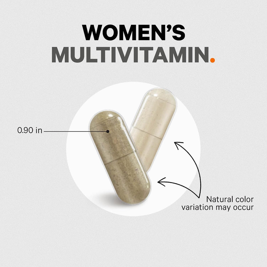 Codeage Multivitamínico Diario para Mujeres - 25+ Vitaminas y Minerales Fermentados con Probióticos - Pack de 2