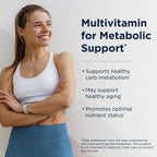 Designs for Health Metabolic Synergy - Multivitamínico y mineral (360 cápsulas)