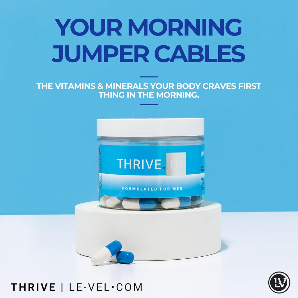 Le-Vel Thrive M Cápsulas Premium para Hombres - 60 Servicios