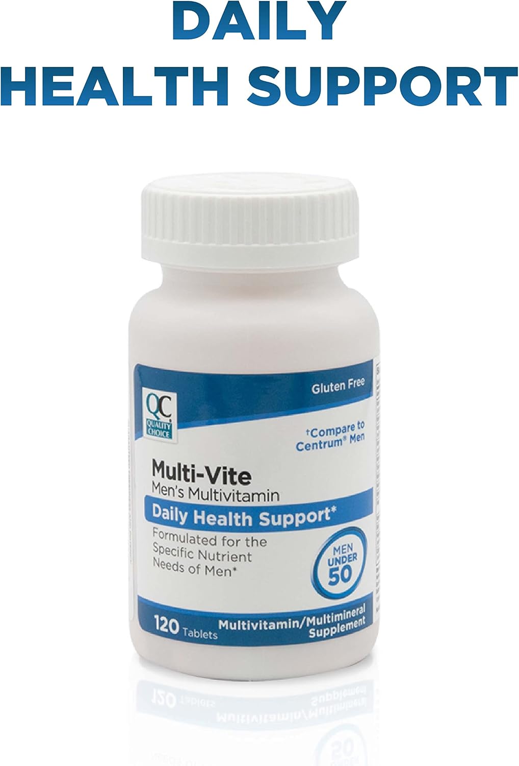 Quality Choice Mens Multi-Vite, Multivitaminas para Hombres Menores de 50, 120 Comprimidos