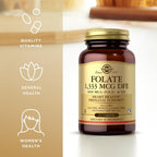 Solgar Folato 1,333 mcg DFE (Ácido Fólico 800 mcg) - 250 Comprimidos