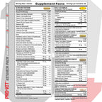 Undefined Nutrition Pro-VIT by Brian Shaw – Pack Multivitamínico Completo para Hombres y Mujeres (30 Días)