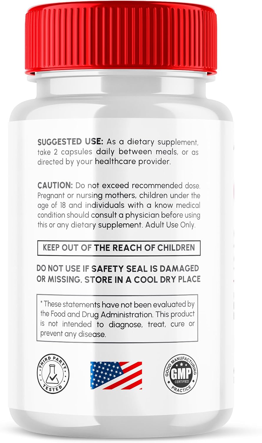 (2 Pack) Glucocyn Cápsulas, Suplemento de Glucógeno con Ingredientes Naturales - 120 Cápsulas