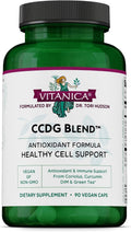 Vitanica CCDG Blend - Suplemento de Apoyo Inmunológico con Té Verde y Cúrcuma - 90 Cápsulas Veganas