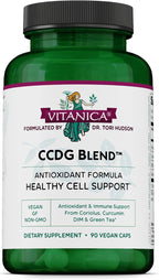 Vitanica CCDG Blend, 90 Cápsulas - Suplemento con Té Verde, Cúrcuma y DIM