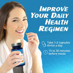 RaDoTech RenoSan - Complemento para la salud del tracto urinario, 60 cápsulas veganas
