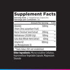 Livingood Daily Vessel & Vein Support - Suplemento para la Circulación y Salud Venosa, 60 Cápsulas