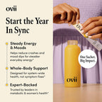 Ovii Apoyo Metabólico para Mujeres – Reducose® Morera Blanca con Myo-Inositol & D-Chiro Inositol 40:1 – Bienestar Diario y Control de Apetito – 30 Servicios