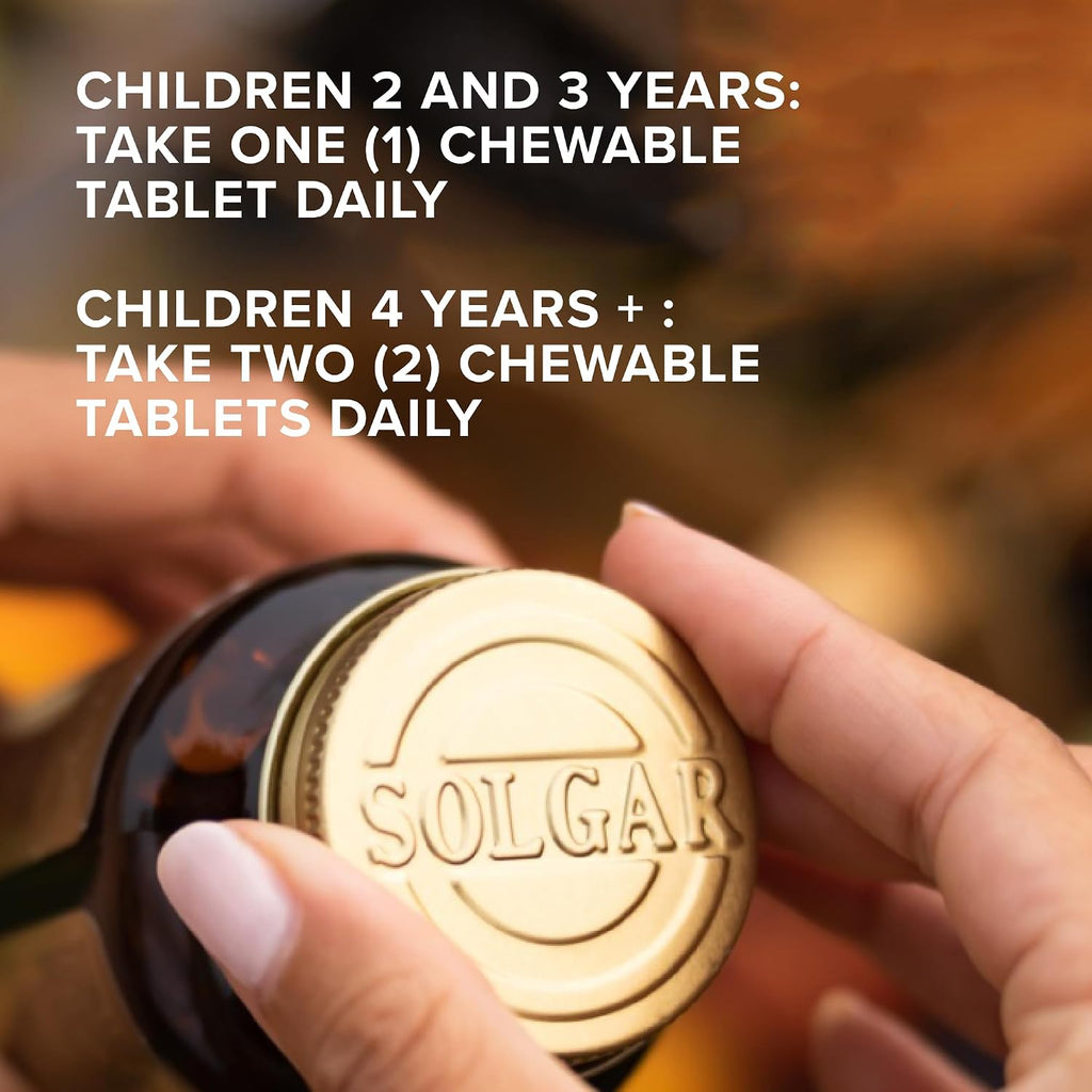 Solgar Kangavites Multivitamínico y Mineral Comprimidos Masticables, Sabor Bouncin' Berry, 120 Unidades