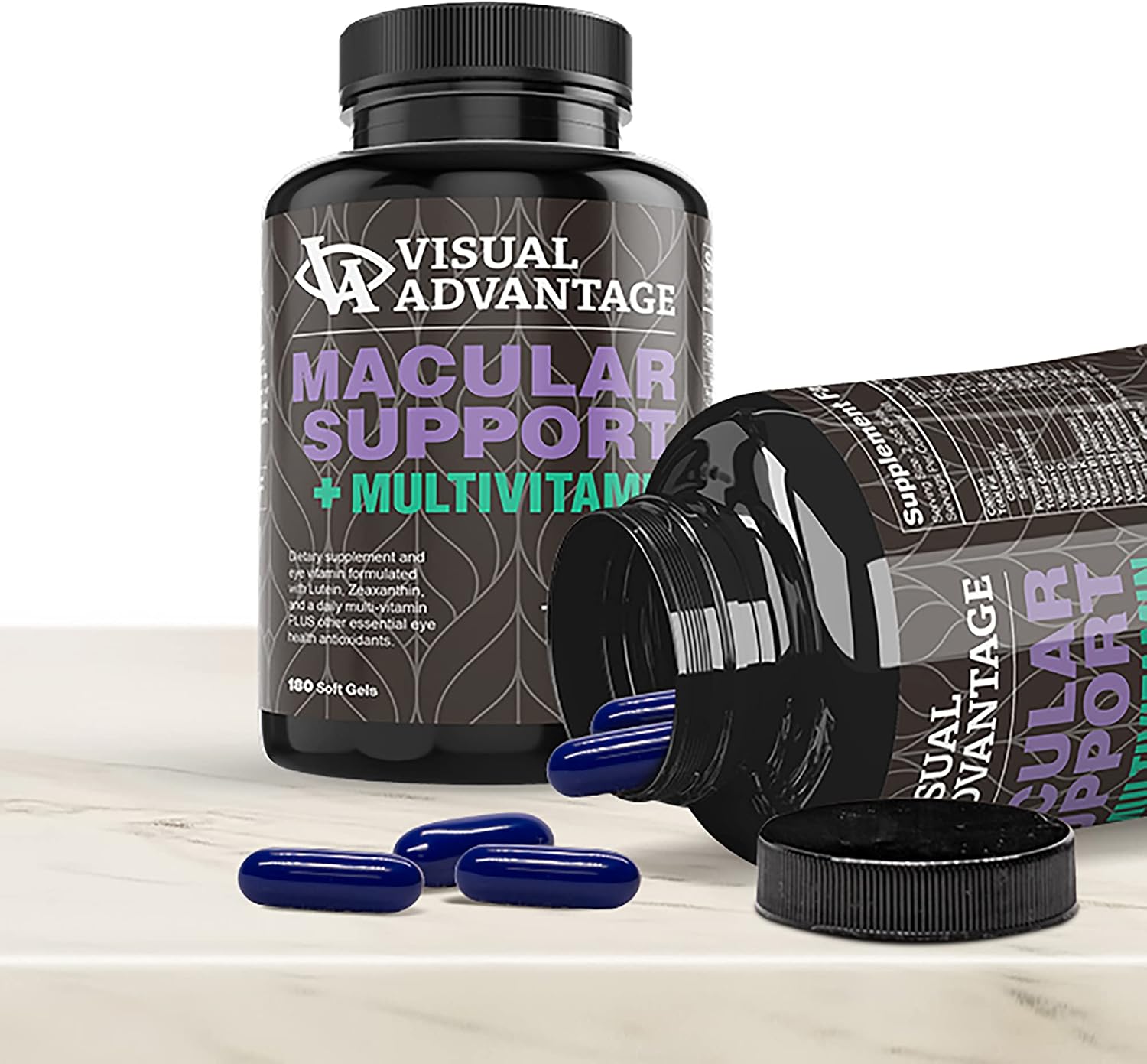 Visual Advantage Lunovus Macular Support Plus Multivitamin - 180 Cápsulas Blandas