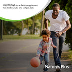 NaturesPlus Children’s Vita-Gels Multivitamínico infantil - 90 Cápsulas Blandas - Sabor Naranja Natural - Sin Gluten