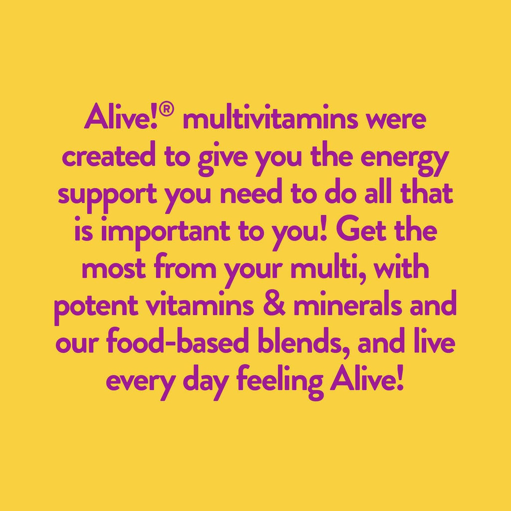 Nature's Way Alive! Women’s Ultra Potency, Multivitamínico Completo para Mujeres, 60 Comprimidos