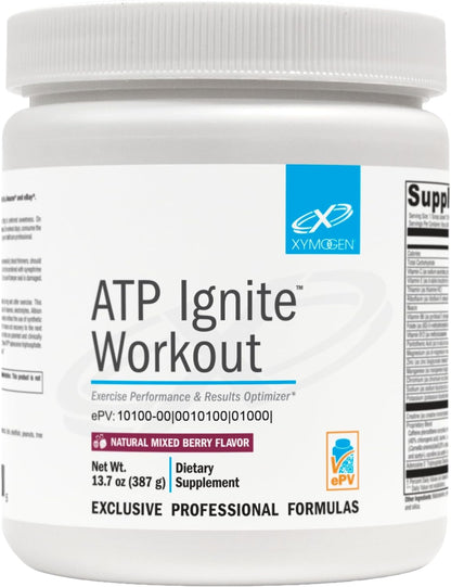 XYMOGEN ATP Ignite Workout - Mezcla – Apoyo a la energía muscular: La creatina contribuye al aumento del – Image 1