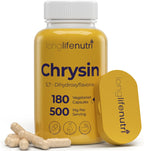LongLifeNutri Crisina 500 mg – 180 Cápsulas Vegetales