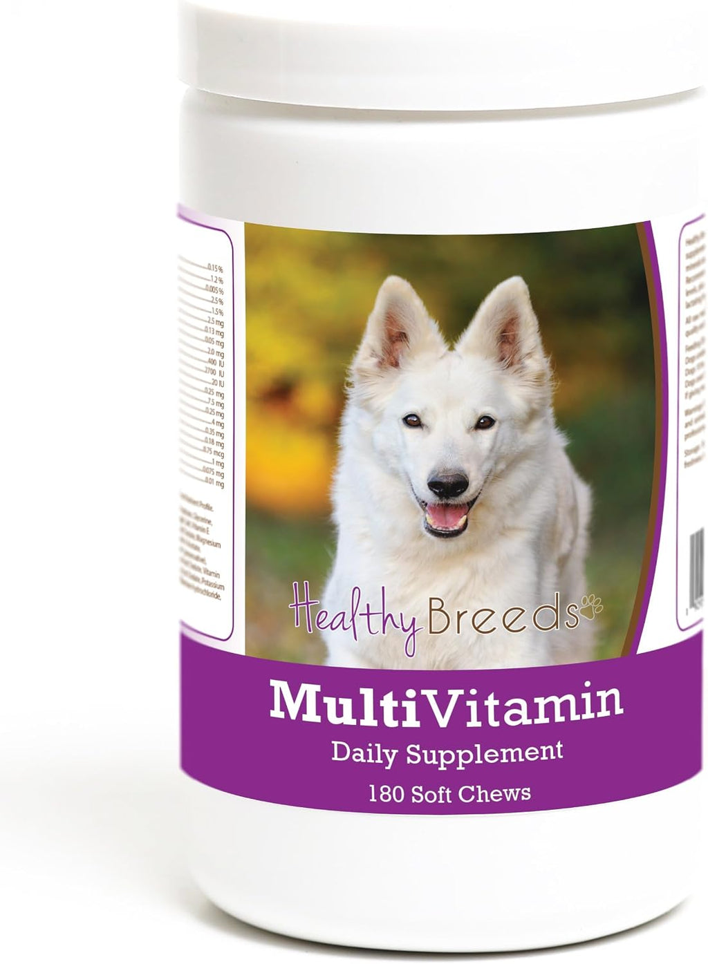 Healthy Breeds Multivitamínico Masticable Suave para Perros Pastor Alemán 180 unidades