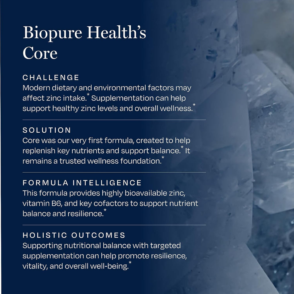 BioPure Core Capsules – Nutritious Formula with Bioavailable Vitamins, Minerals, and Nutrients – 240 Capsules