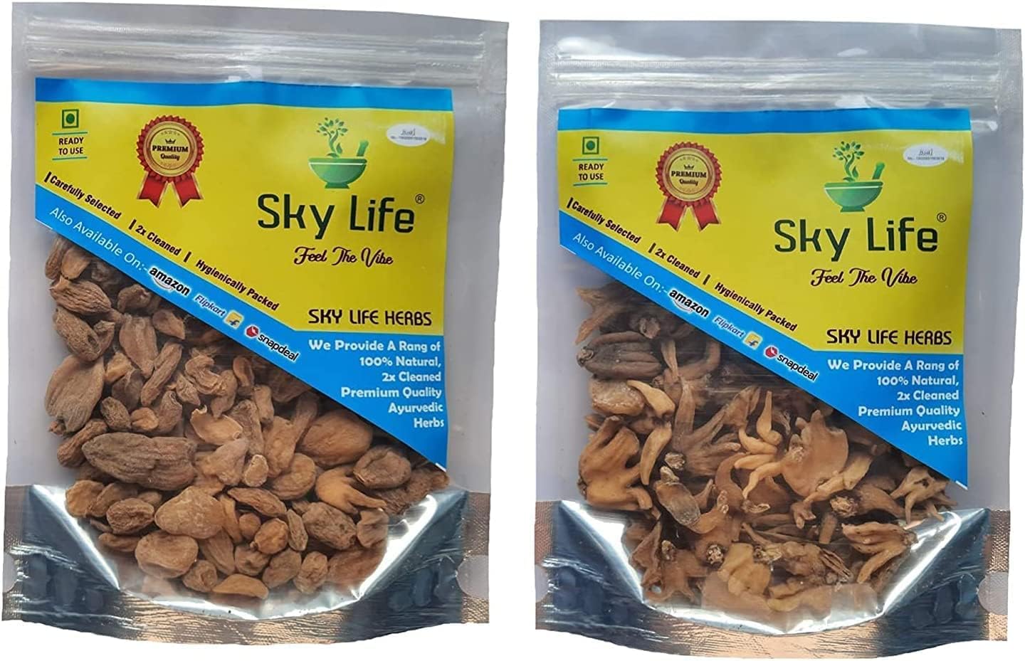 Sky Life Salam Mishri 25g + Salam Panja 25g Combo Pack