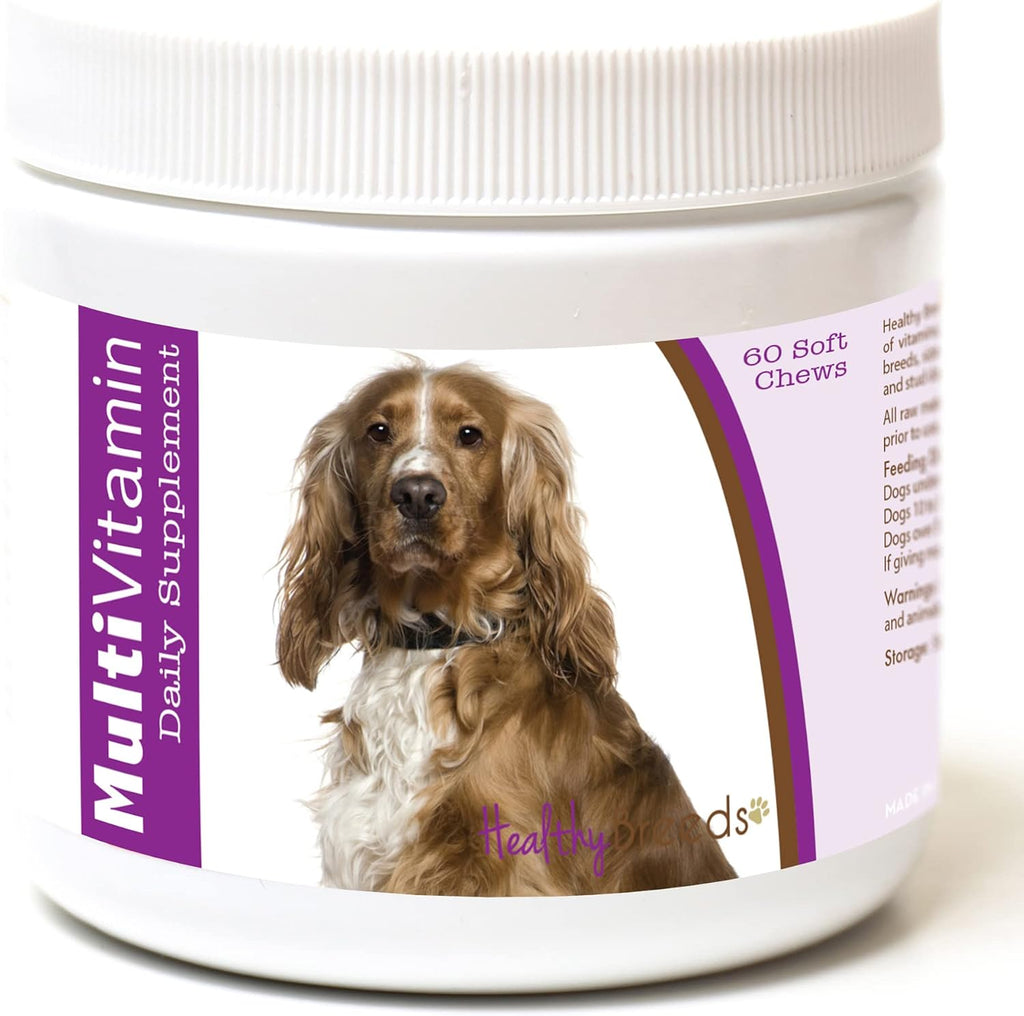 Healthy Breeds English Cocker Spaniel Multivitamínico en Masticables Blandos – 60 unidades