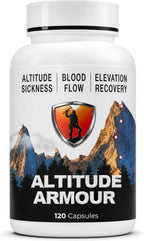 Altitude Sickness Prevention – Altitude Armour Premium Altitude Acclimation Support – Highly Bioavailable High Elevation Formula for Travel, Hiking, Skiing, & Mountain Trips