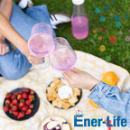 Ener-B+ Mezcla Multivitamínica Sin Azúcar para Bebida - Limonada de Frambuesa, 30 unidades