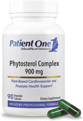 Patient One Complejo de Fitosteroles 900 mg | Apoyo a la Salud del Corazón y Metabolismo Lipídico | con Esteroles Vegetales | 90 Cápsulas