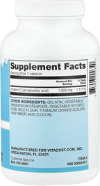 Vitacost Vitamina C, 1,000 mg, 250 Cápsulas