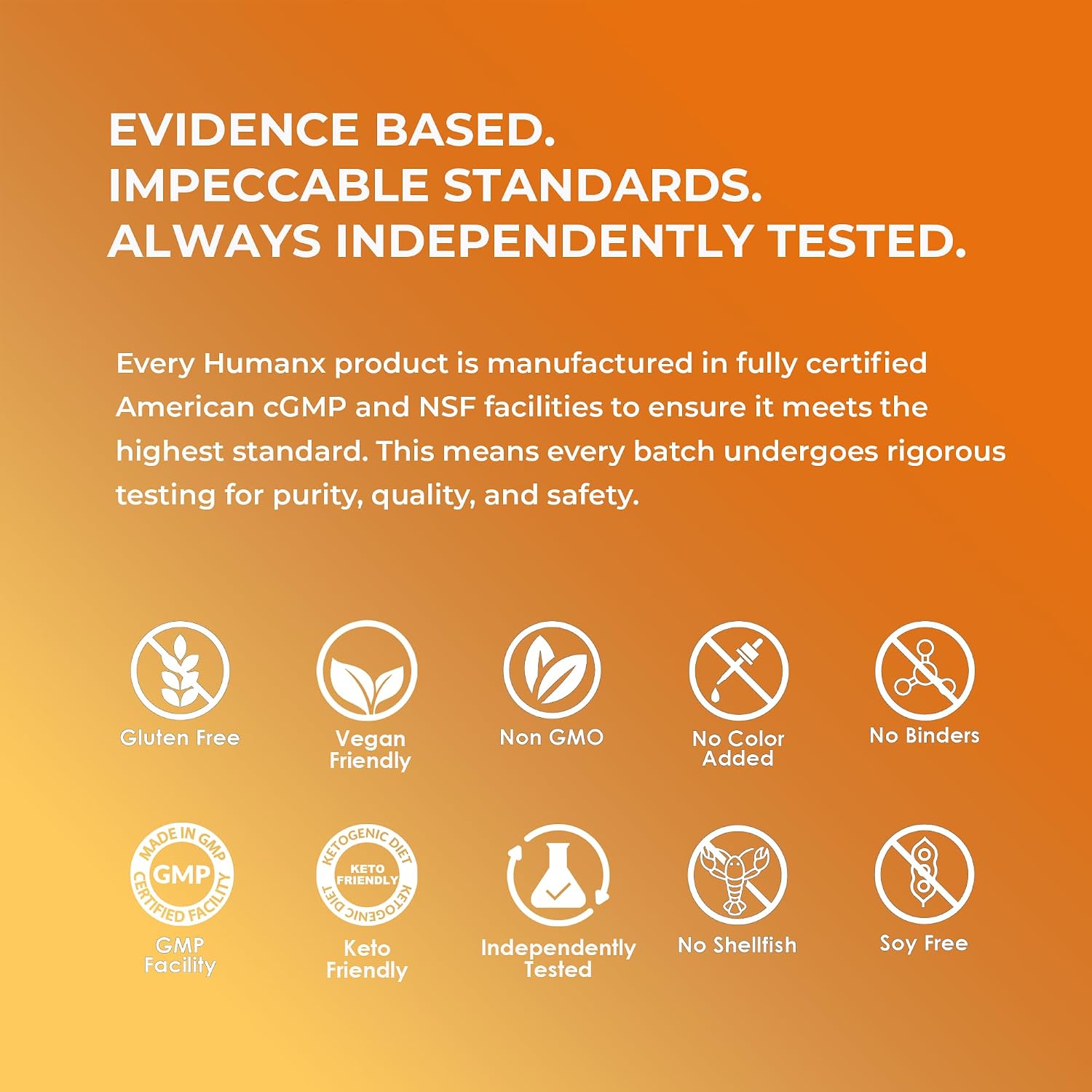 HUMANX Fisetin 500 mg - 98% Pureza - 60 Cápsulas