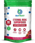BioTrust Eternal Reds - Polvo de Superalimentos Rojos, 30 Dosis
