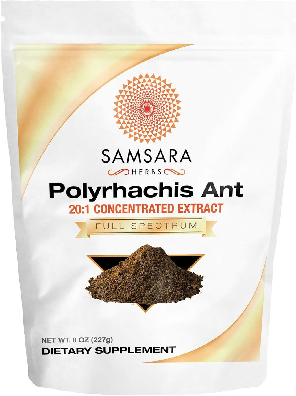 Samsara Herbs Extracto de Hormiga Negra Polyrhachis - Concentrado 20:1 (227g)