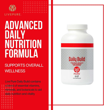 PURE Daily Build | Multivitamínico Avanzado – Salud ósea: La combinación de vitamina D y calcio favorece el – Image 2