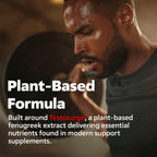 EPIC-T Apoyo Testosterona para Hombres | Testosurge® Fenugreek, Complejo B, Zinc, Boro, Rhodiola | Vegano, No Transgénico | 60 Cápsulas