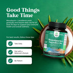 Suplemento de Lactoferrina y Monolaurina de Alta Potencia - 250mg Lactoferrina y 1000mg Monolaurina - 120 Cápsulas Vegetarianas