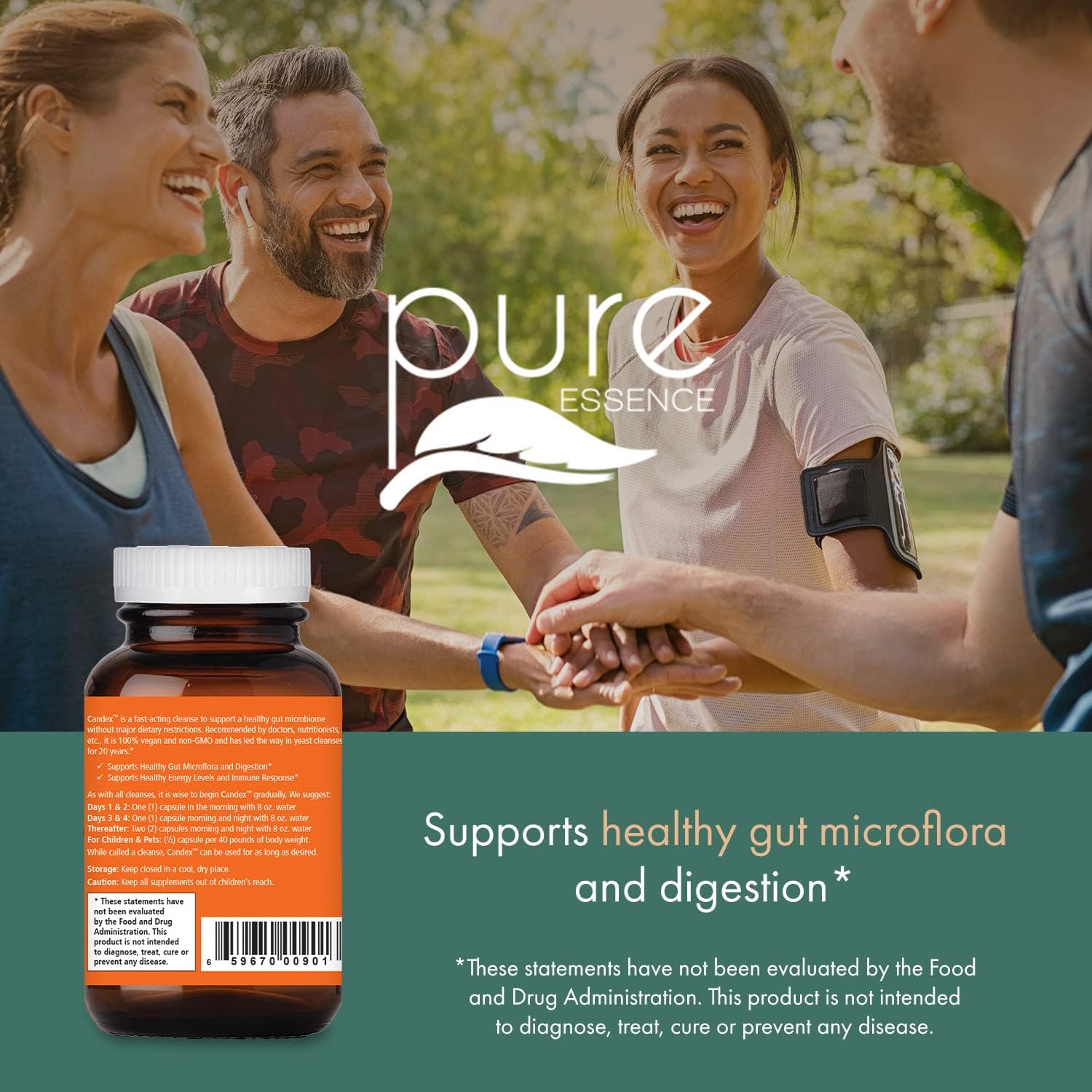Candex - Suplemento de Enzimas Digestivas para el Equilibrio de la Levadura