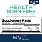 FREEDA Vitamina C Tamponada 500 mg - 250 Cápsulas