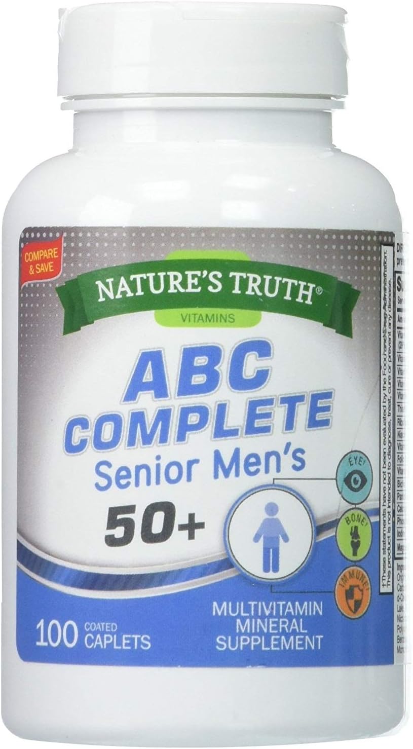 Nature's Truth ABC Complete Multivitamínico para Hombres 50+