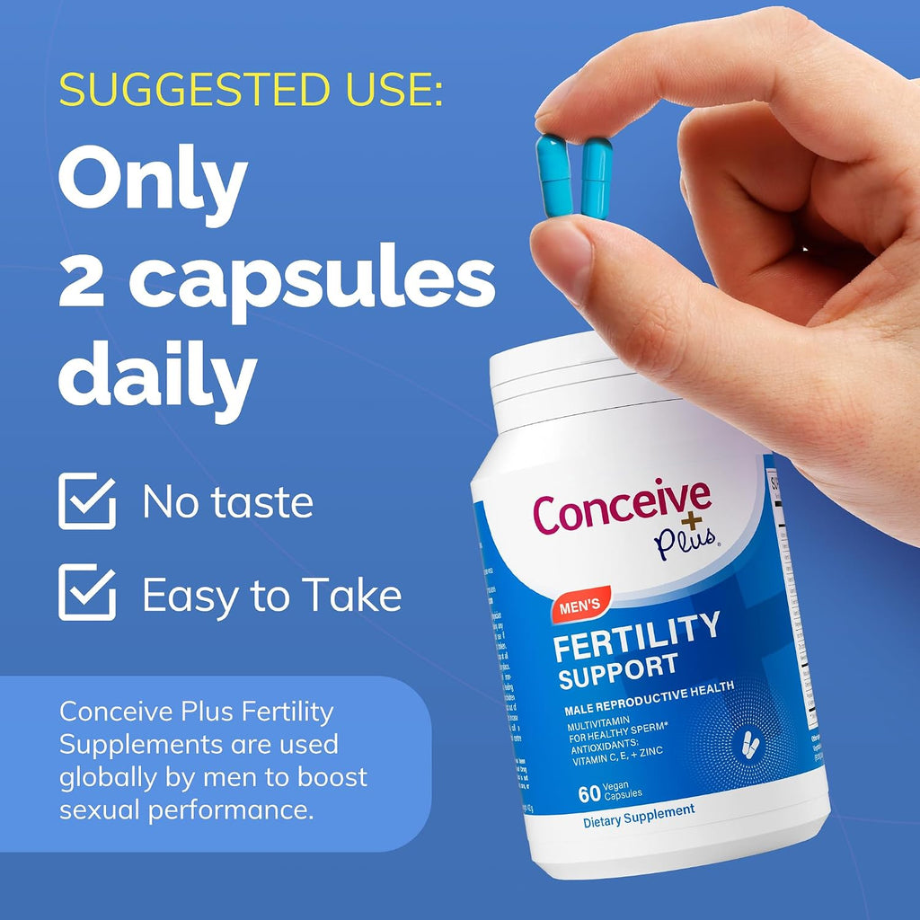 CONCEIVE PLUS Fertilidad Masculina | 60 Cápsulas