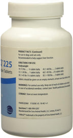 S Adenosyl 225 (SAMe) para Perros Medianos/Grandes 225 mg (60 comprimidos)