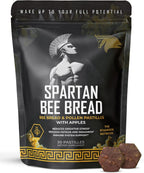 Spartan Bee Bread Chewables – Multivitamínico Natural de Pan de Abeja, Polen, Propóleo y Jalea Real