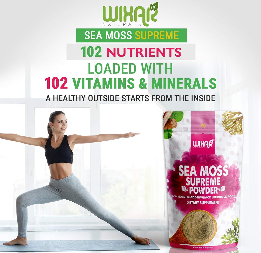 Wixar Polvo de Musgo Marino Silvestre - 226 g