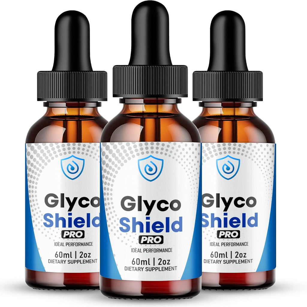 Glyco Shield Drops - Complemento de apoyo a la fórmula sanguínea (3 unidades)
