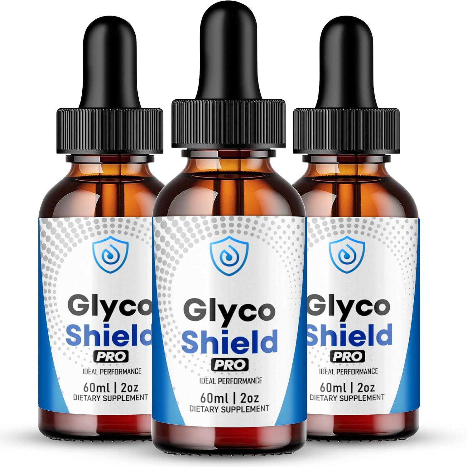 Glyco Shield Drops - Complemento de apoyo a la fórmula sanguínea (3 unidades)