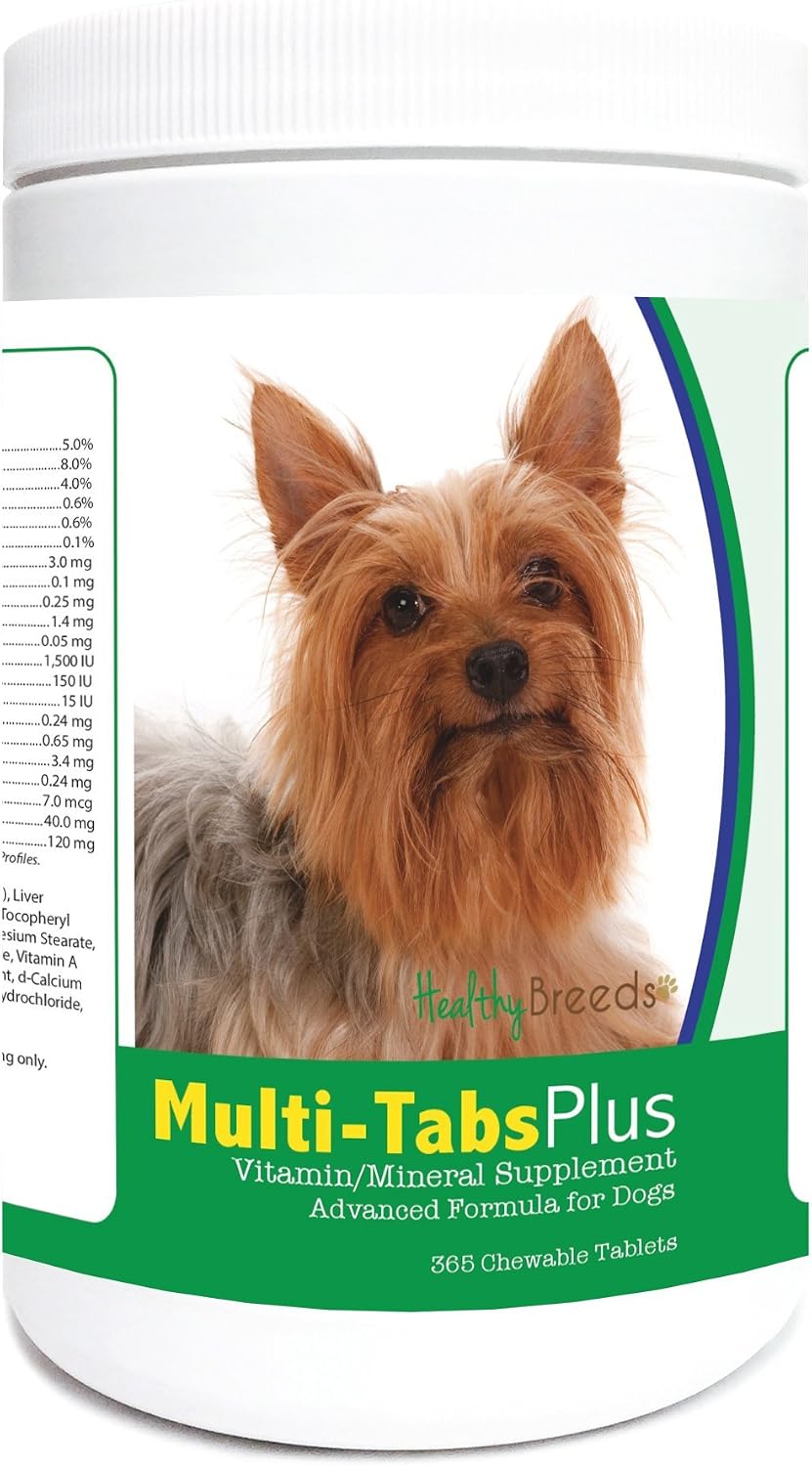 Healthy Breeds Multi-Tabs Plus Comprimidos Masticables para Perros - 365 Unidades